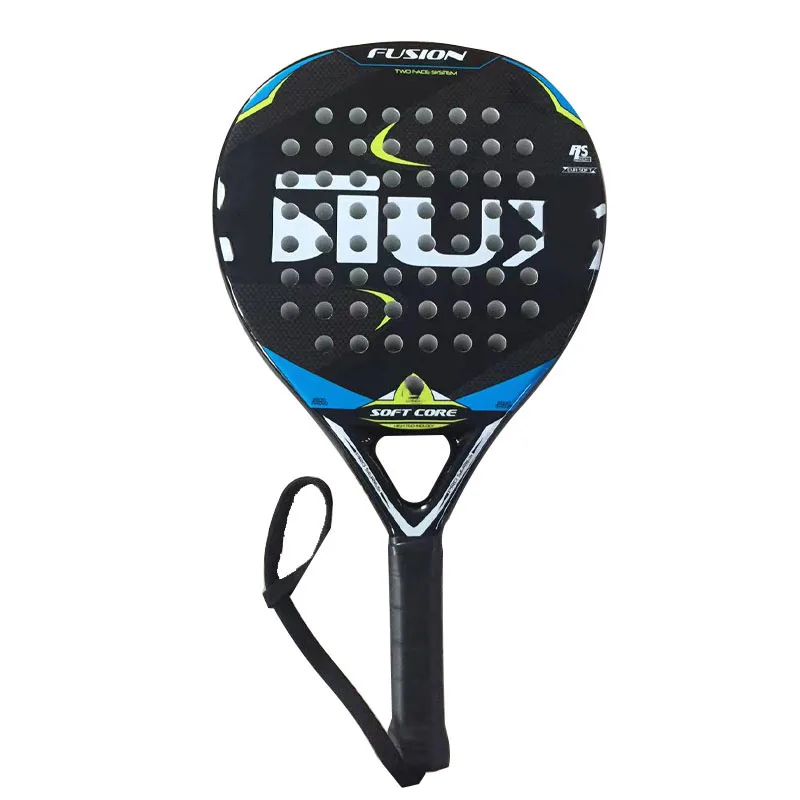 New Padel Professional Full Carbon Beach Tennis Paddle Racket EVA Face Raqueta Equipment Raquete Unisex