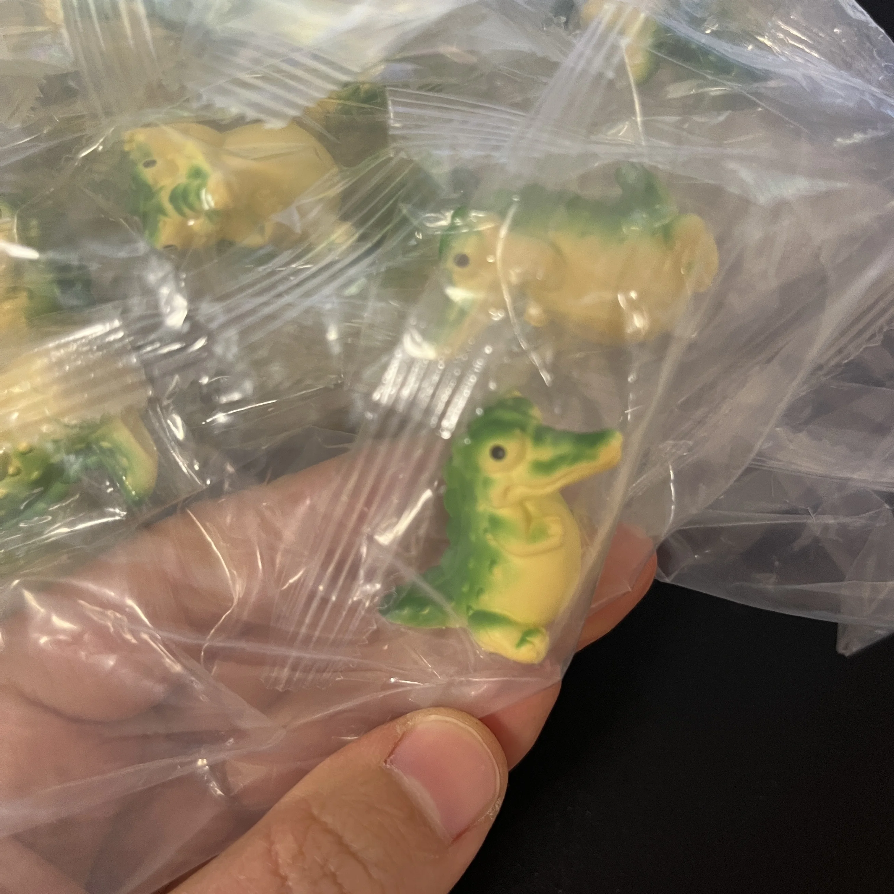 Foreign trade new landscape cartoon small crocodile diy decorative accessories mini ornaments