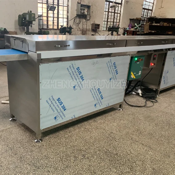 
chocolate bar making liquid almond ice cream peanut chocolate belt coating coated machine price for home 