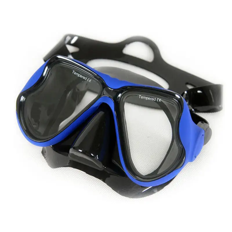 The Most Popular Small Order Swim Mask For Adults For Scuba Free Diving Spearfishing Neoprene Strap Cover Impact Resistance