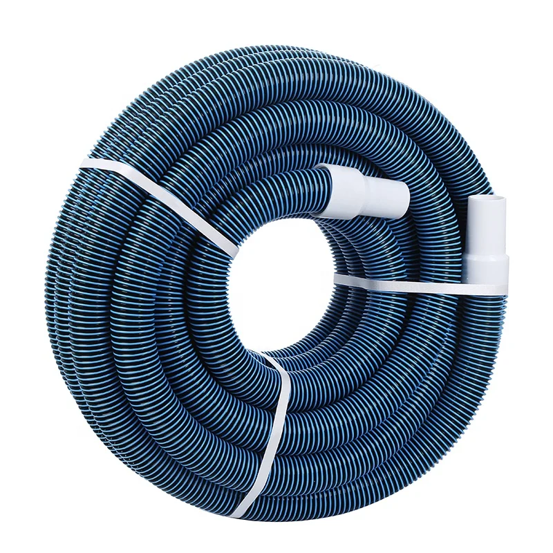 EVA Corrugated Swivel Cuff Cleaning Spare Parts Flexible Dusting Cleaning Hose Pipes With Head Parts For Swimming Pool