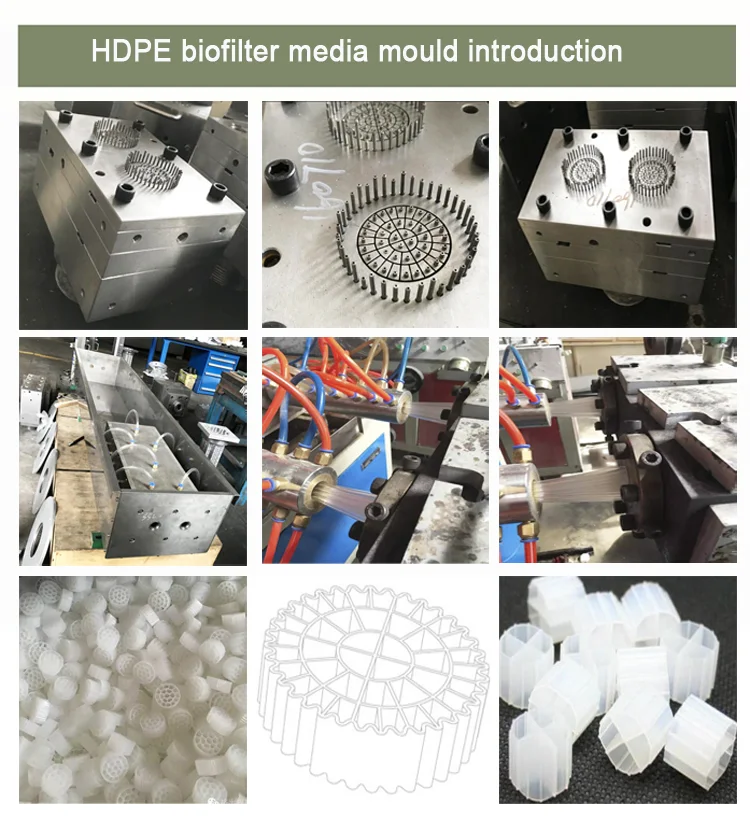 Top Sale Mbbr bio filtration media/ plastic bio media filter extrusion mould