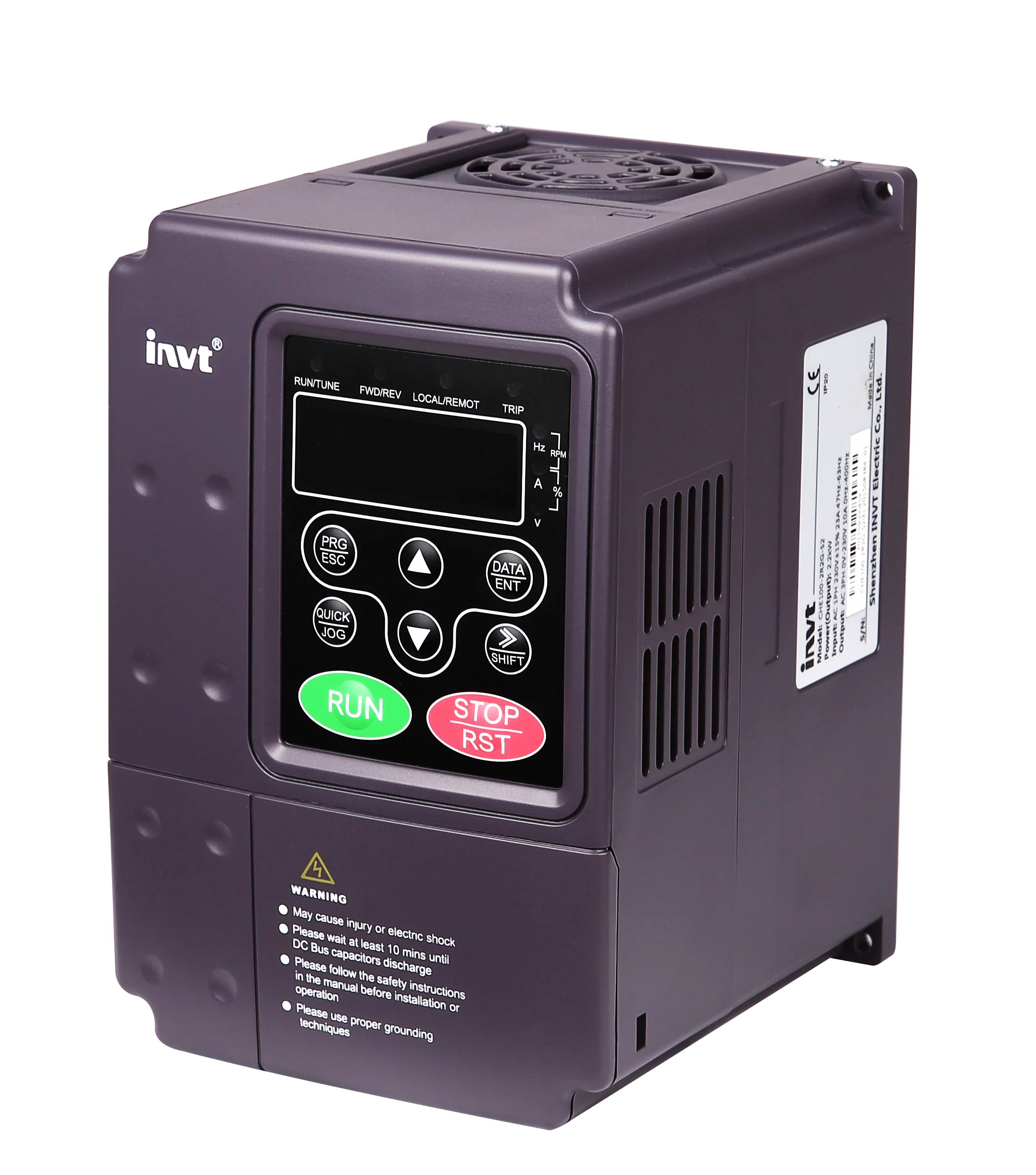 INVT ISO/CE Certificated inverter dc 12v ac220v 5000w 10000w 220v to 380v CHF100A