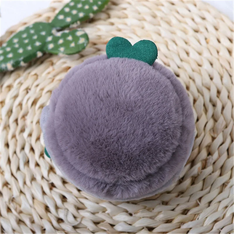 2021 Folded warm winter earmuffs female plush ears warm super cute rabbit hair bean sprout ear muffs