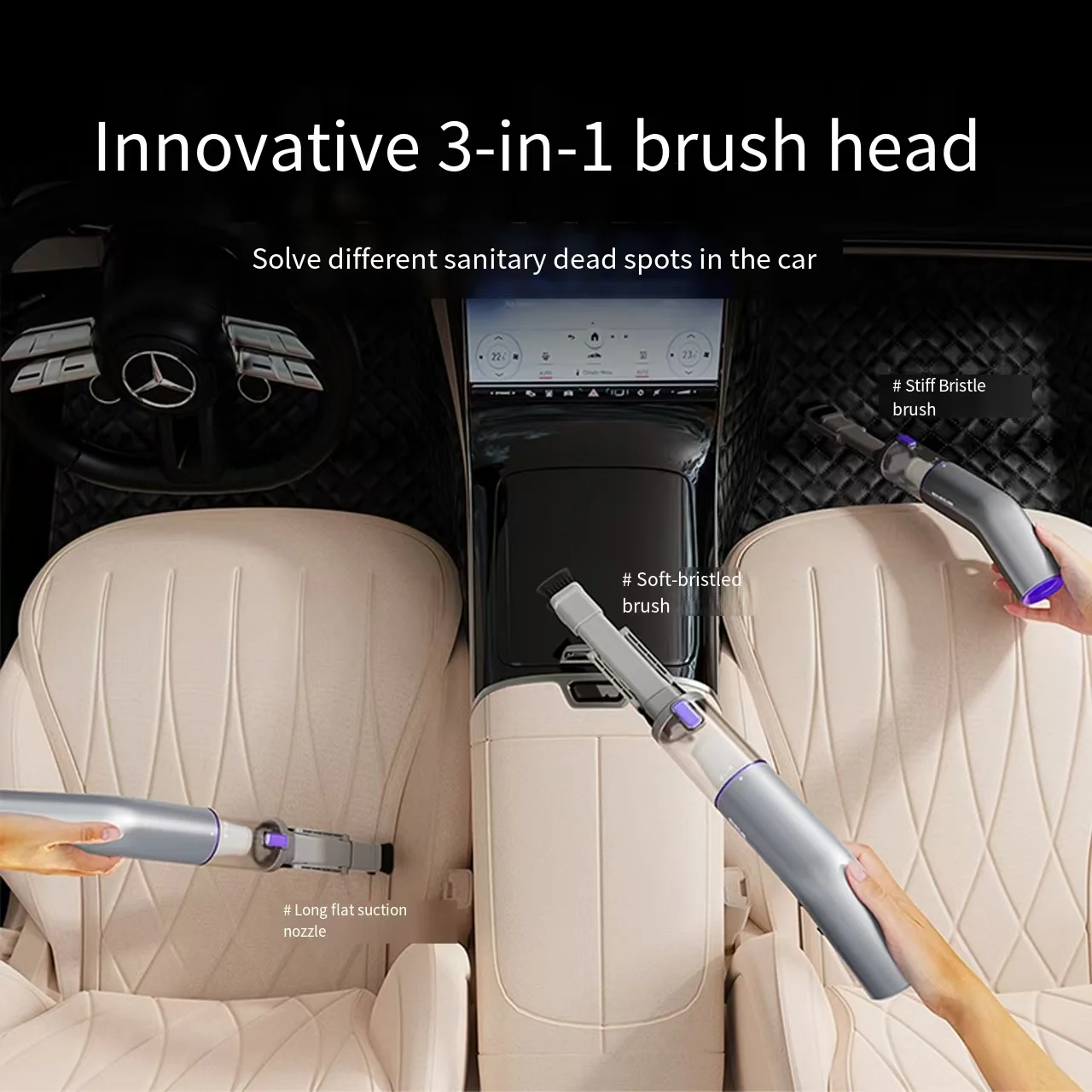 2024 hot sale industrial floor washer aspirator for car cordless handheld vacuum cleaner