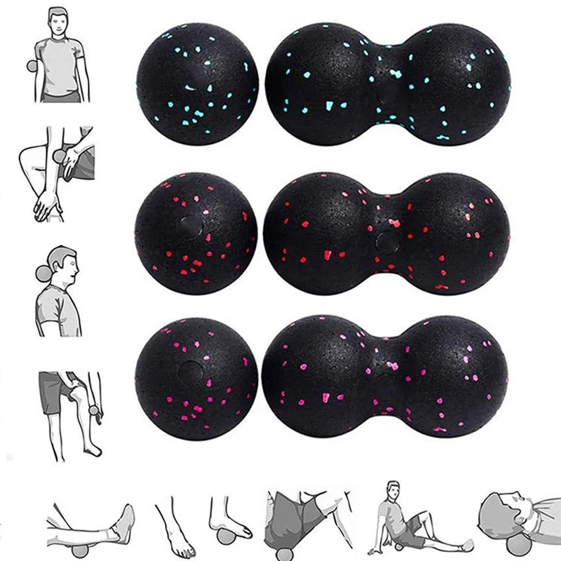 Epp peanut massage ball Exercise Foam Ball Eco Friendly Double Peanut Massage Ball High Density Lightweight Fitness Relieve Pain