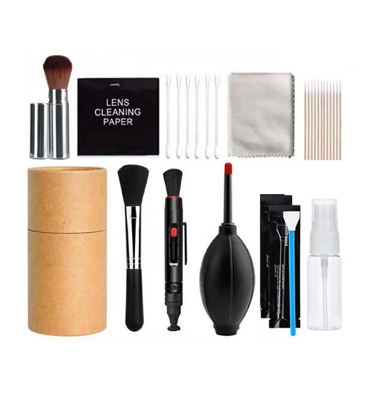 Amazon digital products cleaning tool sensor swab Lens Pen soft brush hair dryer SLR Camera Cleaning 11 in 1
