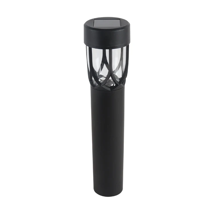 New Design Outdoor Warm White Lights Led Pillar Lamp Solar Power Light For Front Door Yard Garage Garden