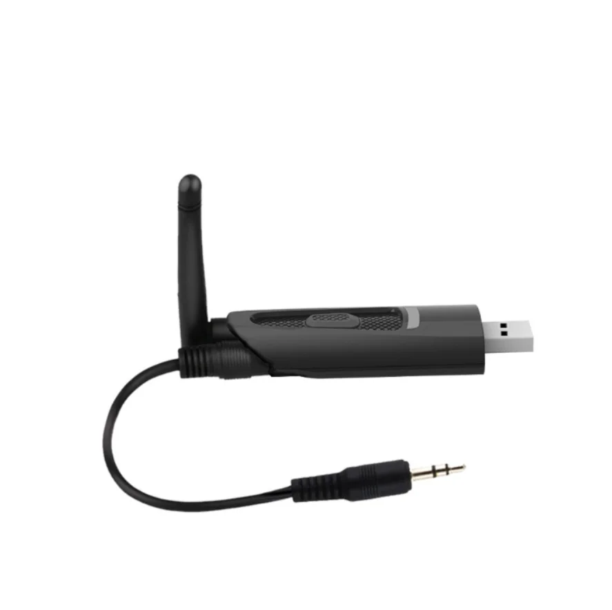 Музыкальный адаптер с антенной B25 3,5 мм aux blue tooth, передатчик Bluetooth 5,0 CSR с низкой задержкой, USB-переходник для Bluetooth для T