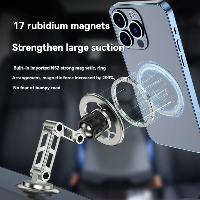 Phone Holder for Compatible Iphone Magsafe Ball Universal Magsa Folding Support Atb Esamcore & Tablet Phone Holder