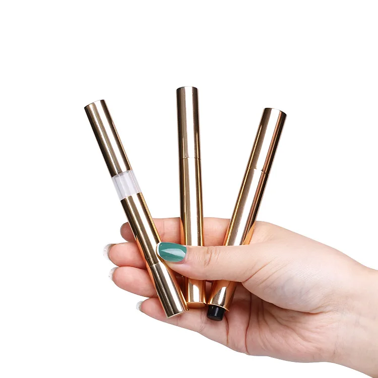 2ml 4ml Makeup Accessories Tube Container Lip Gloss Cuticle Oil Nail Polish Empty Twist Pen Cosmetic Screen Printing Customized