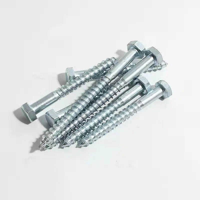 Screws Self Drilling Lag Bolts Size Plain Thread Rod Wholesale DIN571 Hexagon Head Wood China Industrial Equipment GB Customized