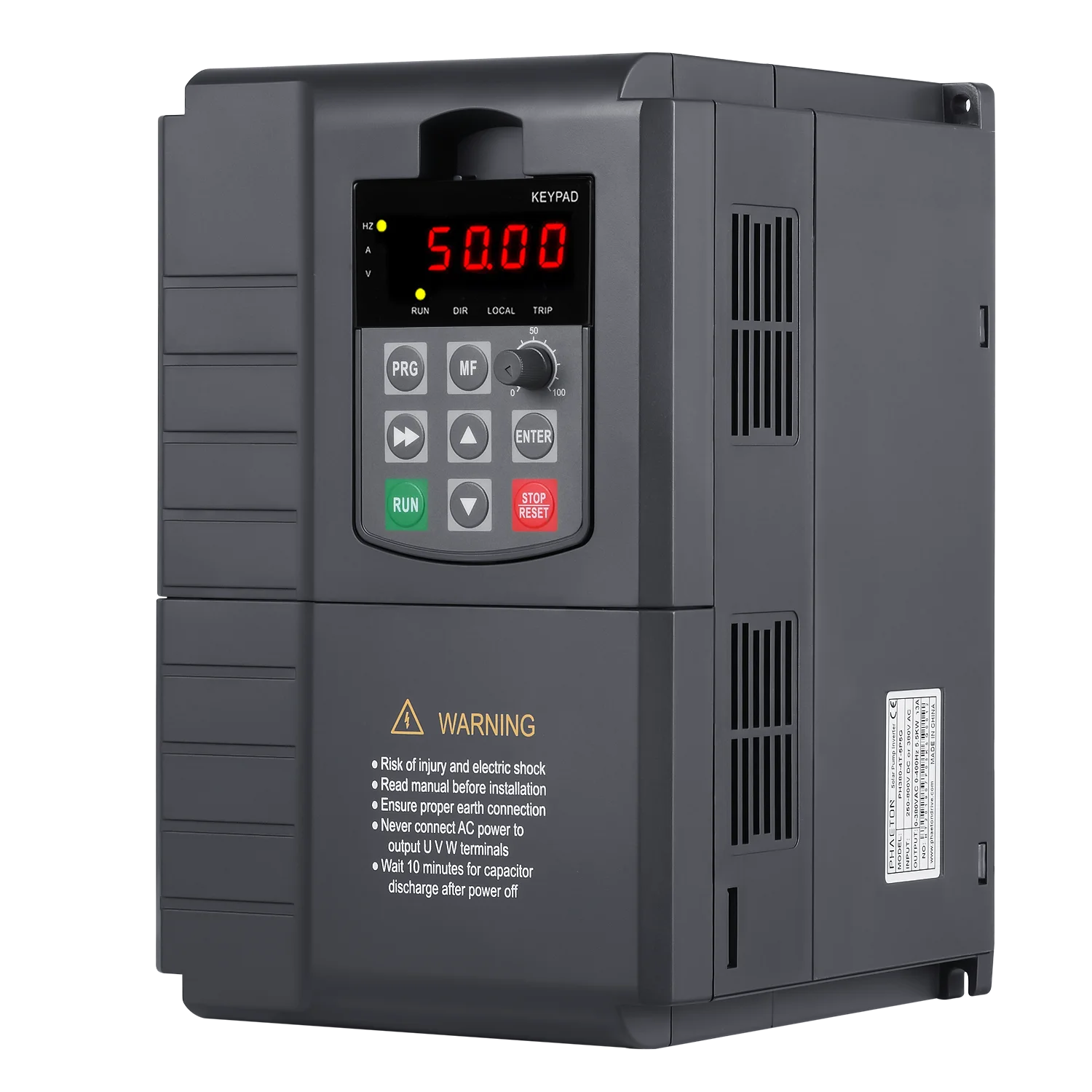 High Quality Solar Water Pump Inverter 1500w 2hp