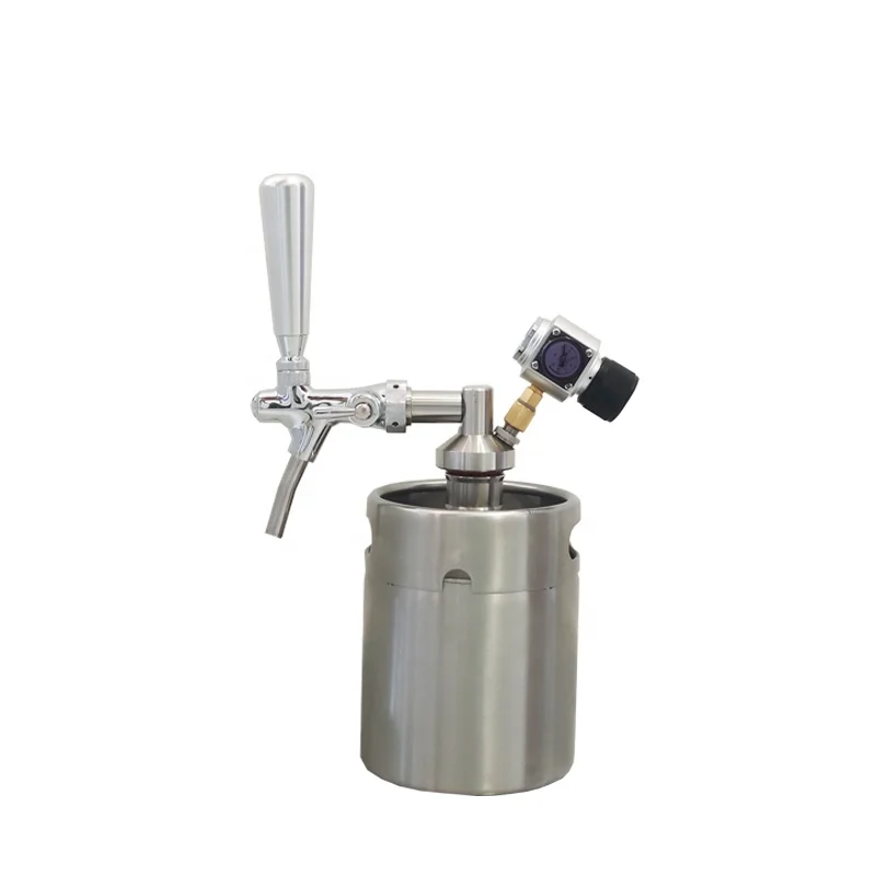 Stainless steel mini beer barrel crafting convenient and pressure resistant super sealed Wine barrel
