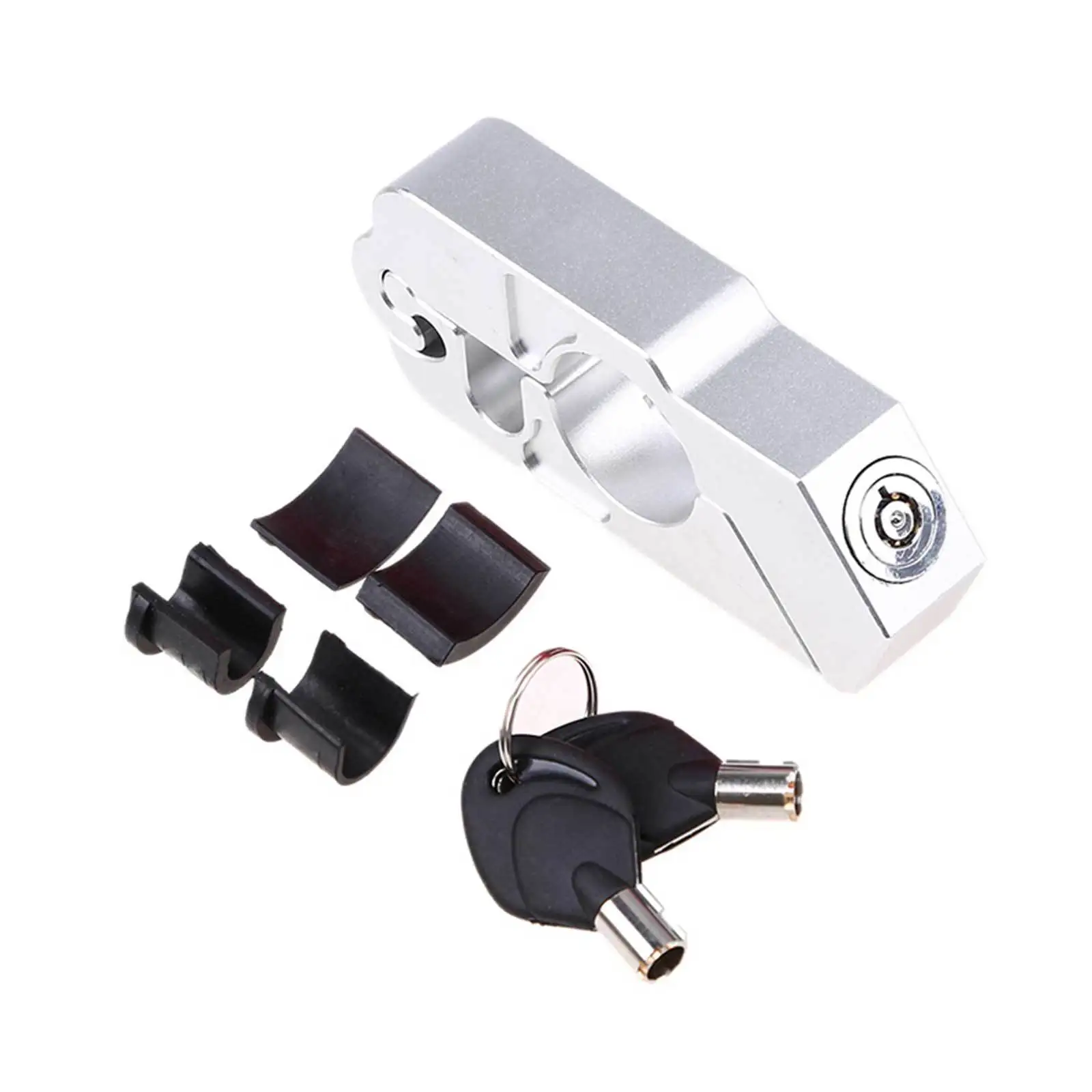 Motorcycle ATV Scooter Handlebar Brake Lever Lock Anti Theft Security Lock