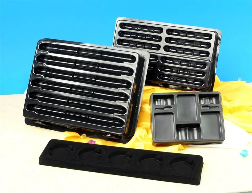 1mm Black Opaque Rigid Food Grade Thermoplastic Polypropylene Plastic Sheet  PP  Roll Film For Blister Tray