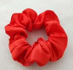Scrunchies Ties Bulk Satin Women Elastic Wholesale Cheap Fabric Ponytail Hair Scrunchies