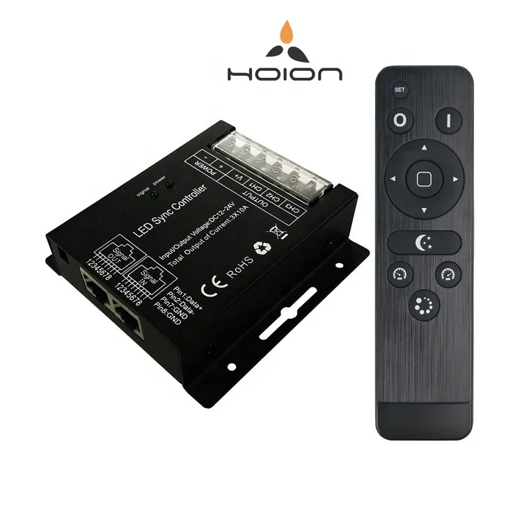 CCT LED Dimmer RF433.92 PWM LED Strip Temperature Controller CE Warm White Cold White Strip CCT LED Controller