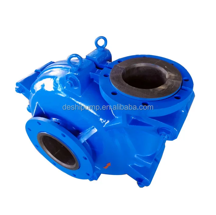 8x6 centrifugal horizontal mine high chrome anti-abrasive DA05 impeller crusher cyclone slurry pump