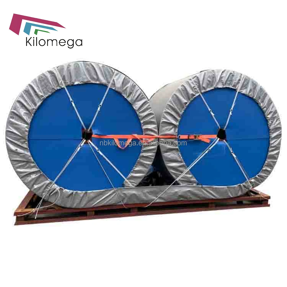 Dust-Resistant Rubber Conveyor Belt for Cement and Concrete Plants