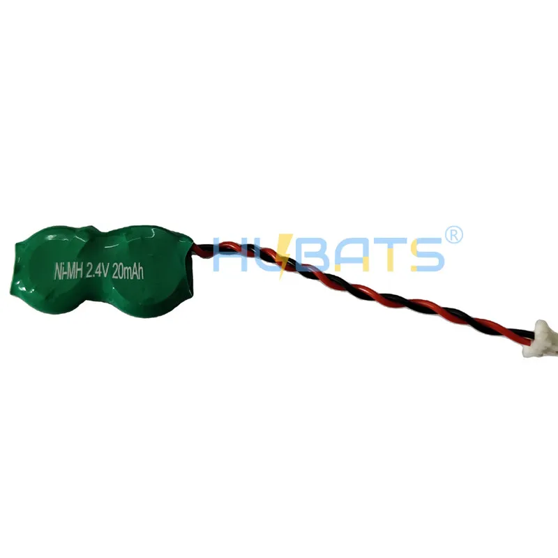 20mAh 2.4V nimh backup battery for Symbol MC3100 MC3190 MC9100 MC70 MC75 MC7090 Scanner battery 2.4V 20mAh nimh button cells