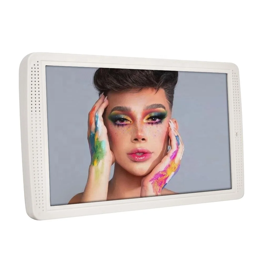 10.1 inch plastic case HD decode video player indoor shopping mall product shelf edge usb advertising display player