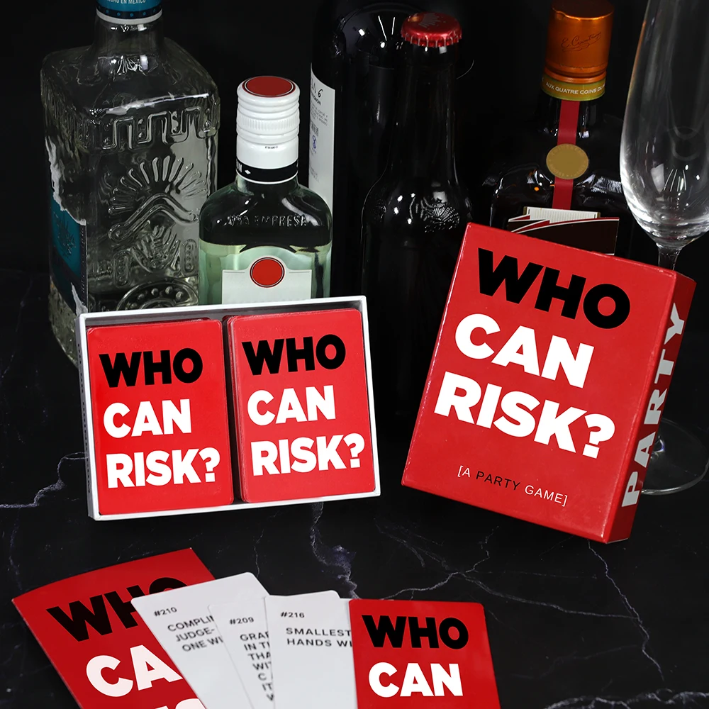 Manufacturer Personalized Game Card Custom Printing 54 Playing cards Black and Red Paper Card Games with 2 pieces box