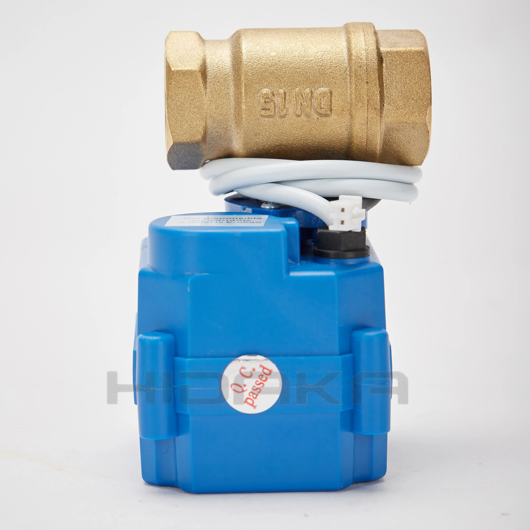 HIDAKA WLD-807 DN25*1 Smart voice Water Leak Detector Home Alarm System with wired sensor Auto Shut Off Valve