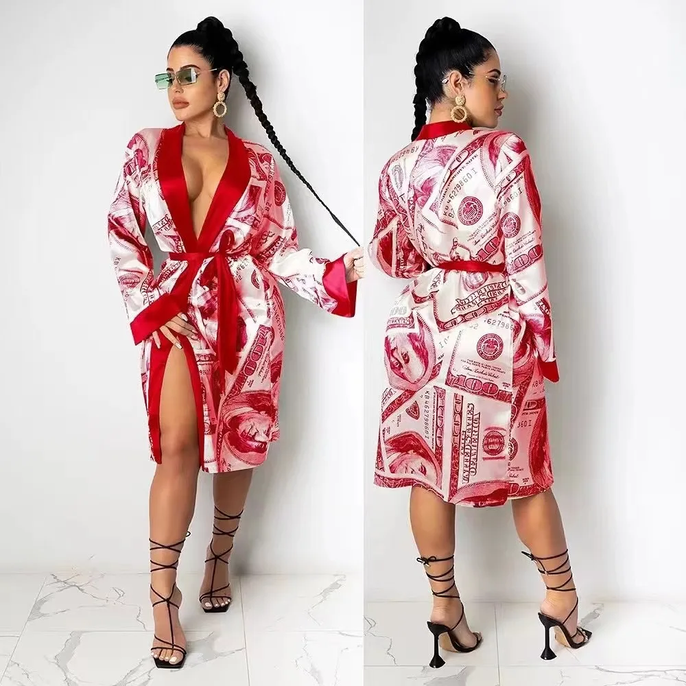 logo customized satin robe wholesale silk sexy nighty for honeymoon vendor soft robes women