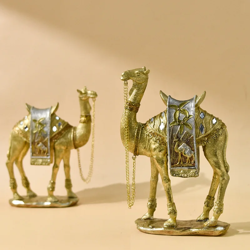 Hot Selling High-Quality Middle Eastern Classical Luxury Camel Decorations Home Camel Art Ornaments