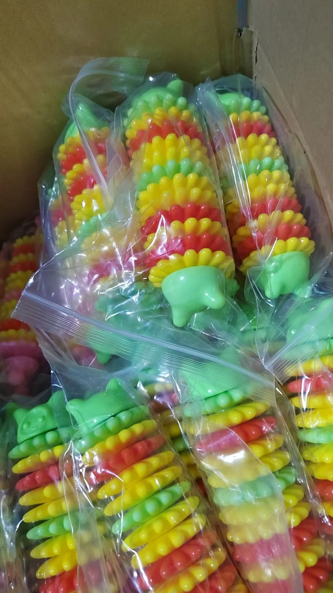 2024 Yiwu New Arrivals Colorful Gear Swivel Teeth Health Bite Dogs Toys Ring Perro Juguete Pets Products