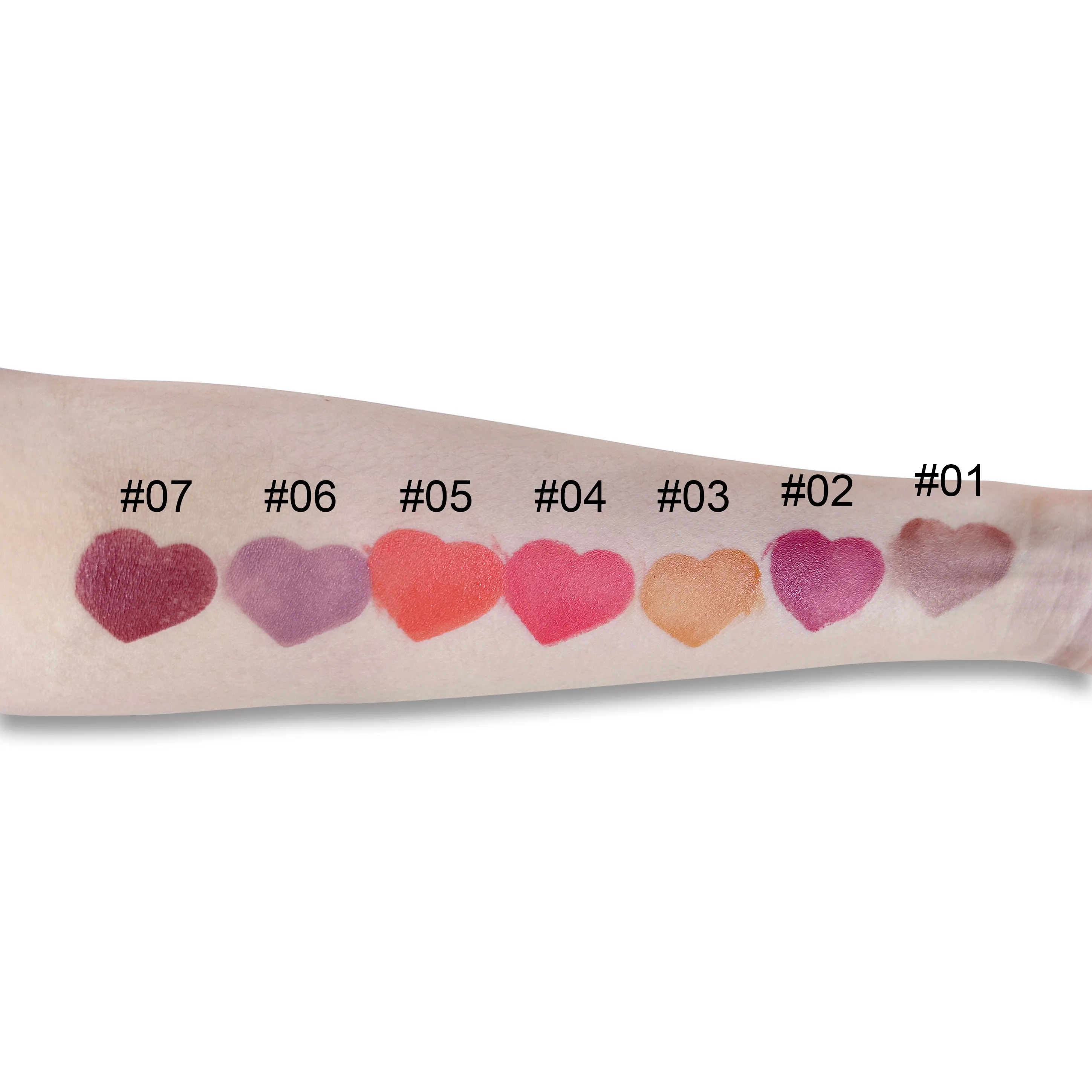 Hot Selling OEM Magic Makeup Liquid Vegan Blush Cream Waterproof Cheek Tint Heart Stamp Cushion Blush Private Label