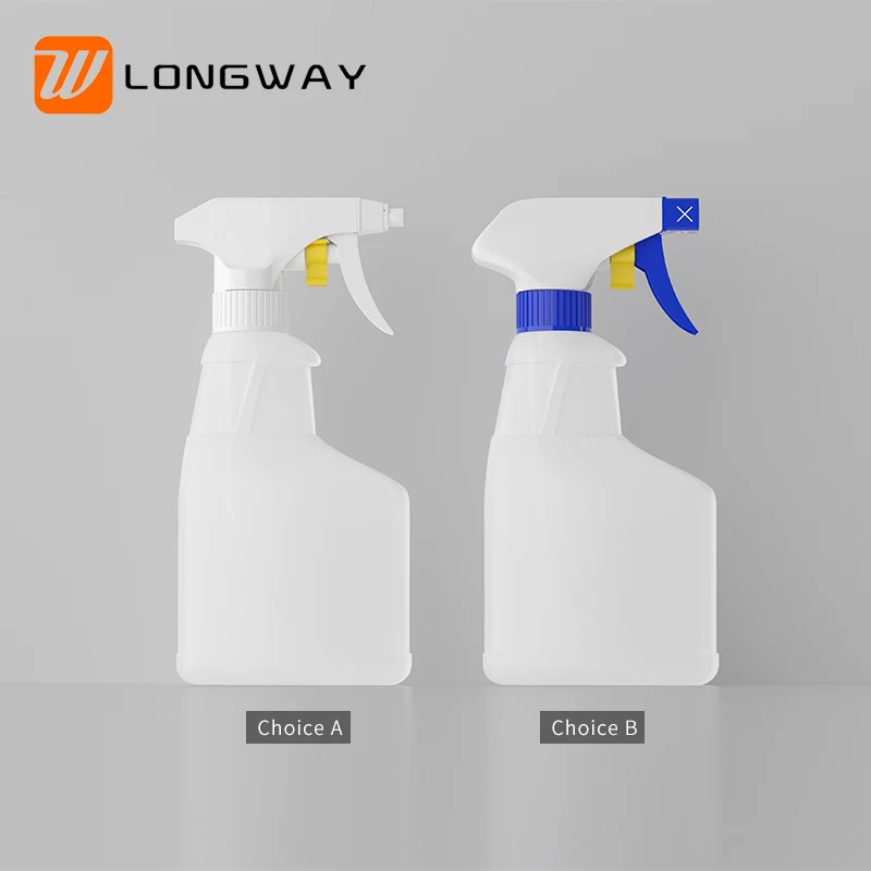 Plastic bottle packaging PETG fine spray bottle 300ml for kitchen cleaning home hygiene