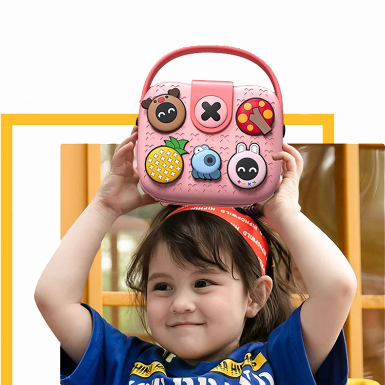 DIY Custom Cute Mini EVA Kids Backpack Back to School Kindergarten Children school bag with decoration Toy for Christmas Gift