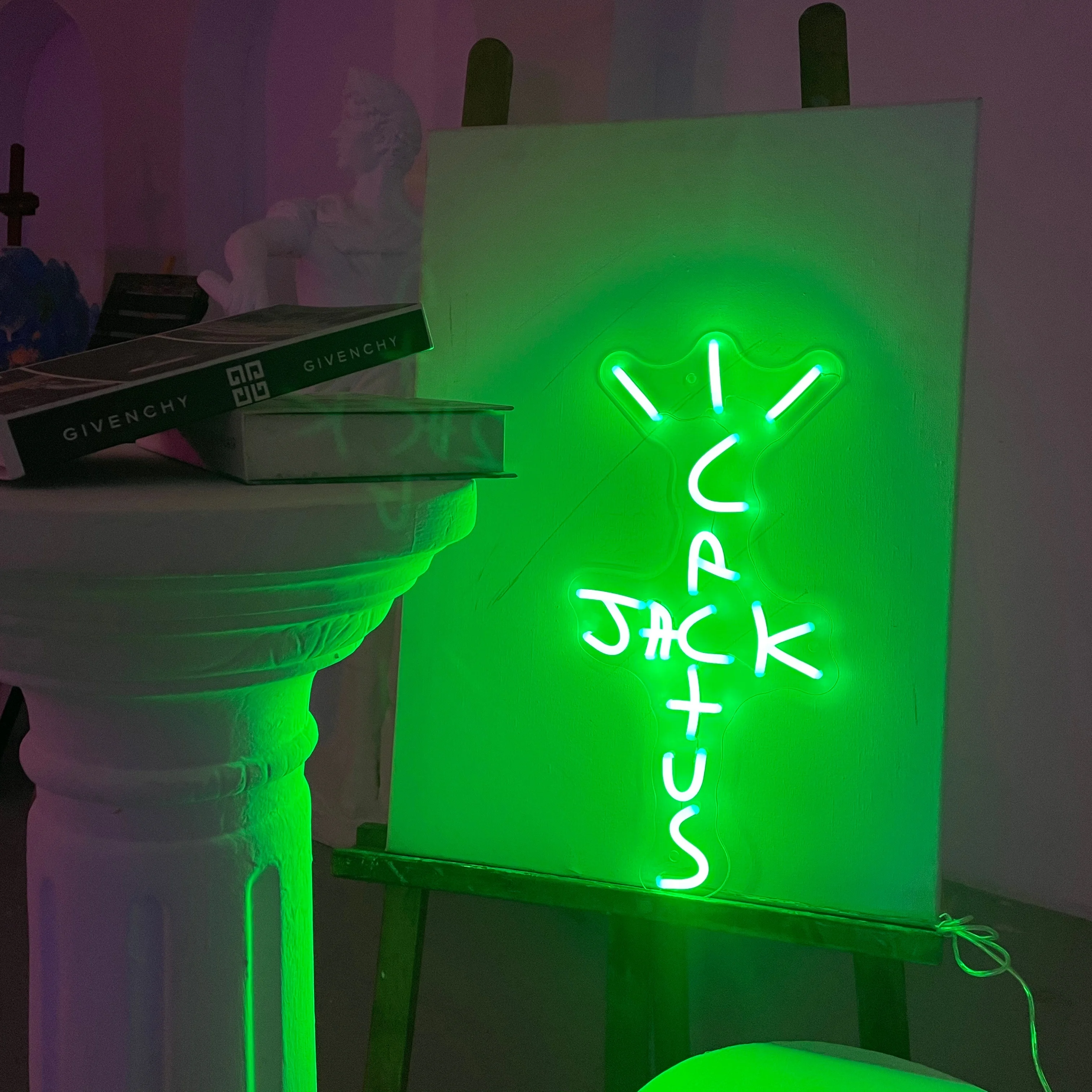 OEM Cactus Jack Custom Neon Led Sign For Indoor Outdoor Lighting Letters Acrylic Led Lights