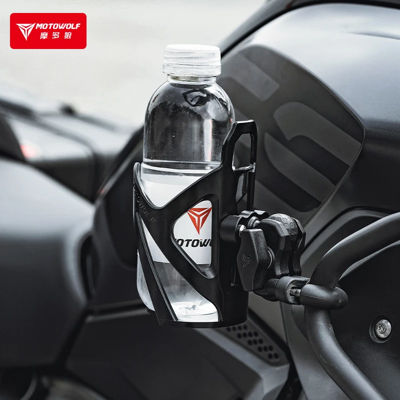 Motowolf new version cup holder motorbike accessories for bicycle drink bottle holder adjustable water cup holder