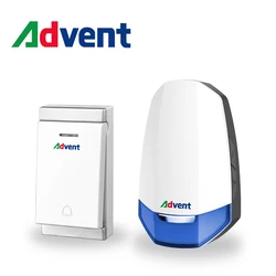 IP47 waterproof super long range wireless apartment door bell wireless doorbell with LED flashing light