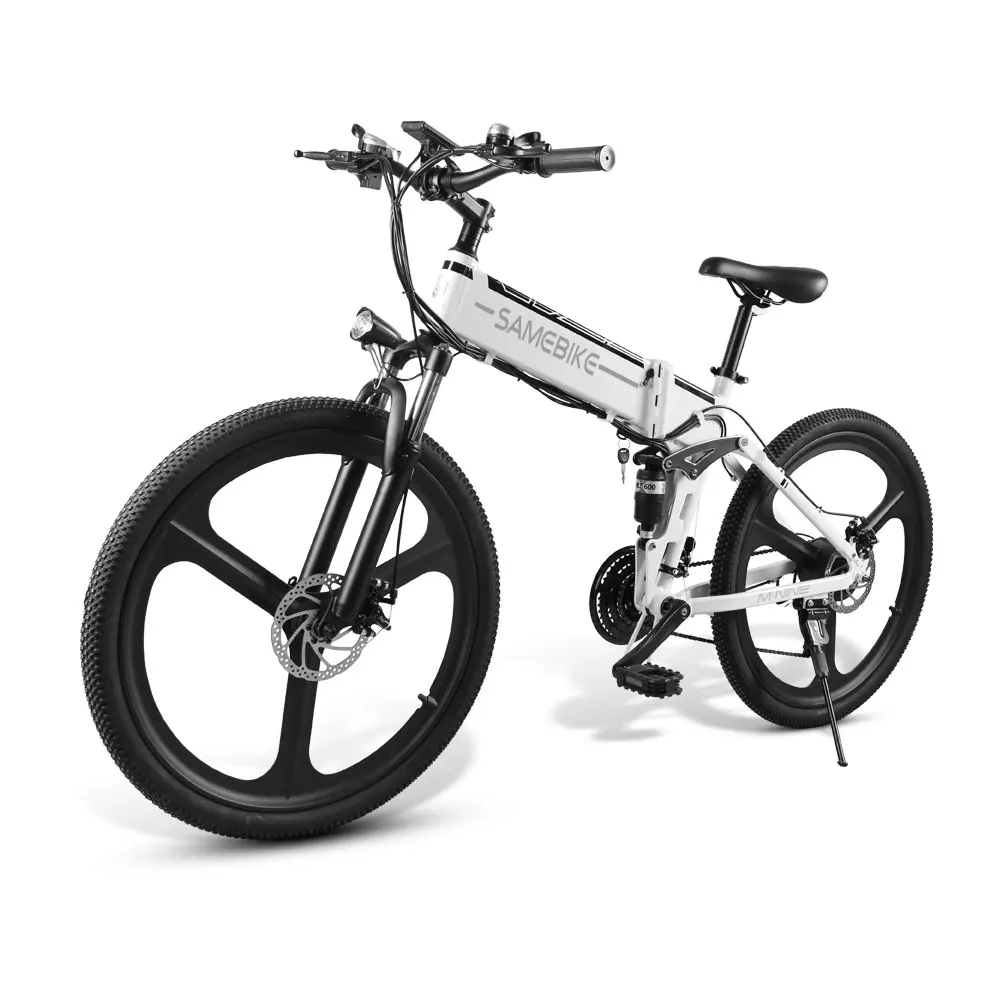 Best Electric Bike 48V 10AH 500W SHIMANO 21S Full Suspension City Ebike Electric Bicicleta Mountain Bike