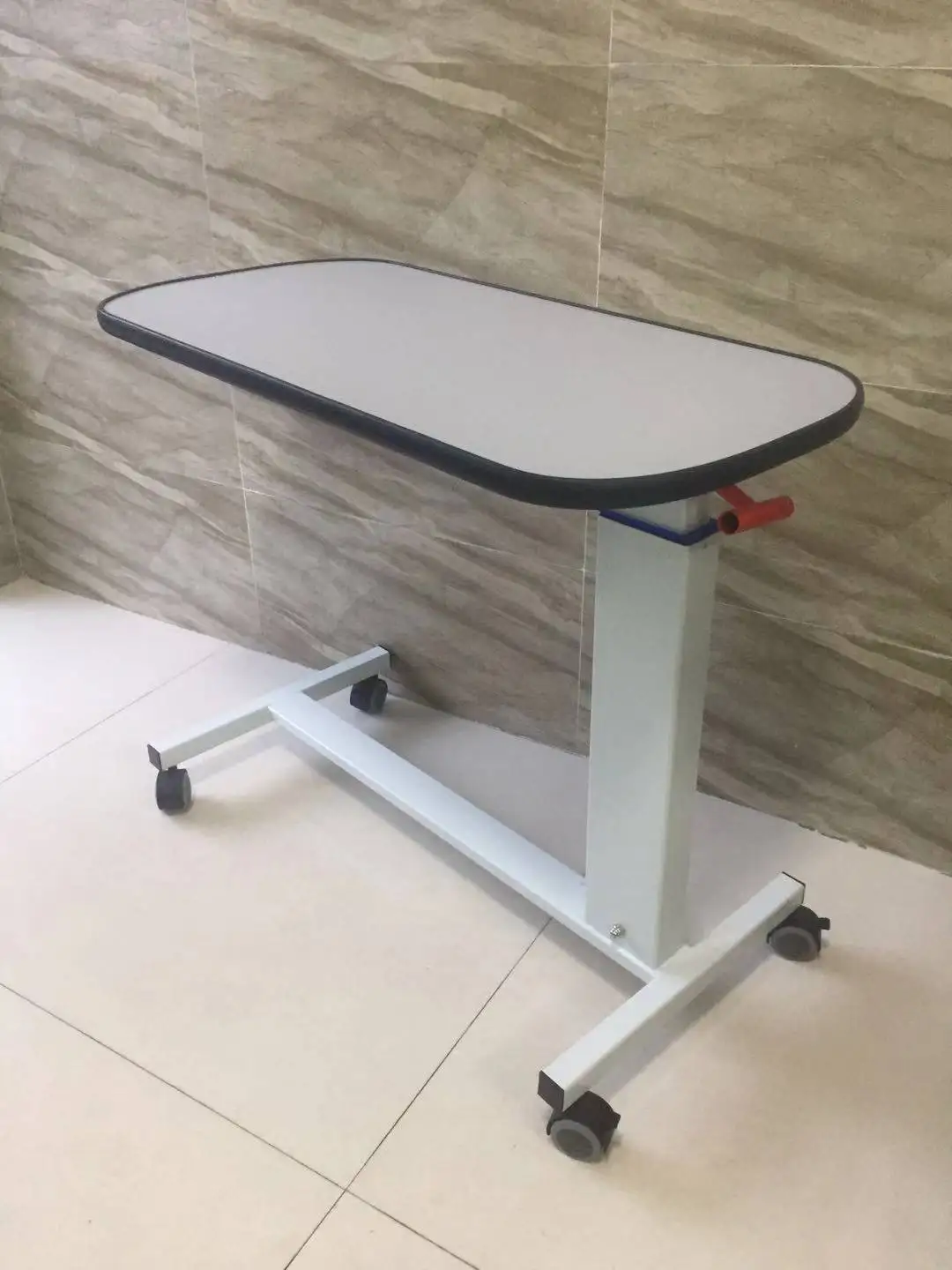 Medical Dining Overbed Table Hospital Bed Table for Hospital Use