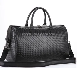 Роскошная мужская дорожная сумка высокого качества из натуральной кожи, спортивная сумка