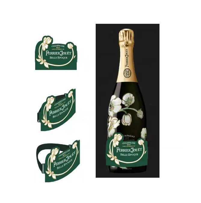 OEM Водонепроницаемая этикетка для бутылок с подсветкой, светящаяся светодиодная наклейка для бутылок для ночного клуба, шампанского, водки, виски