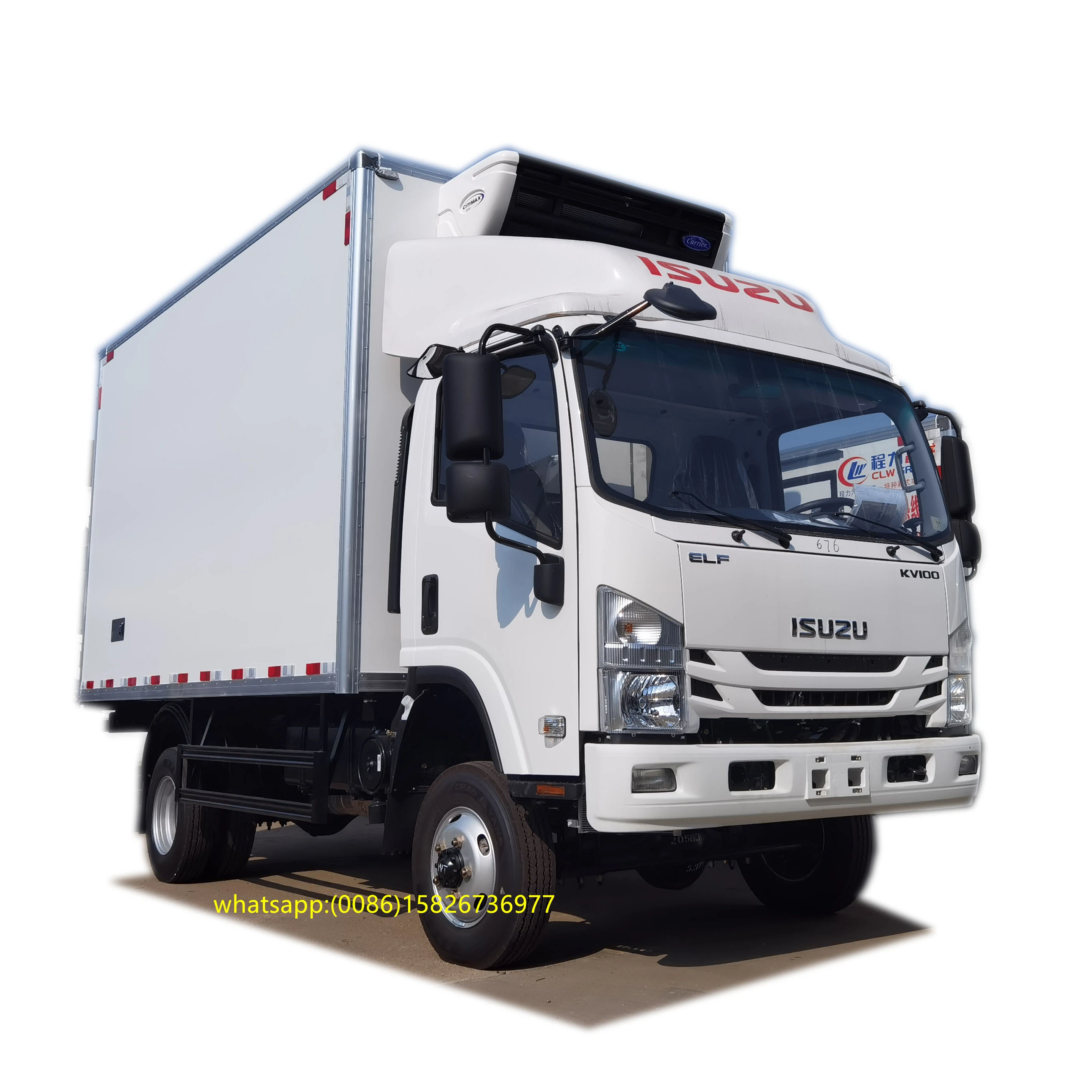 4WD Japan AWD 4-Тонный небольшой рефрижератор lsuzu 5 тонн 4x4 продажа в России