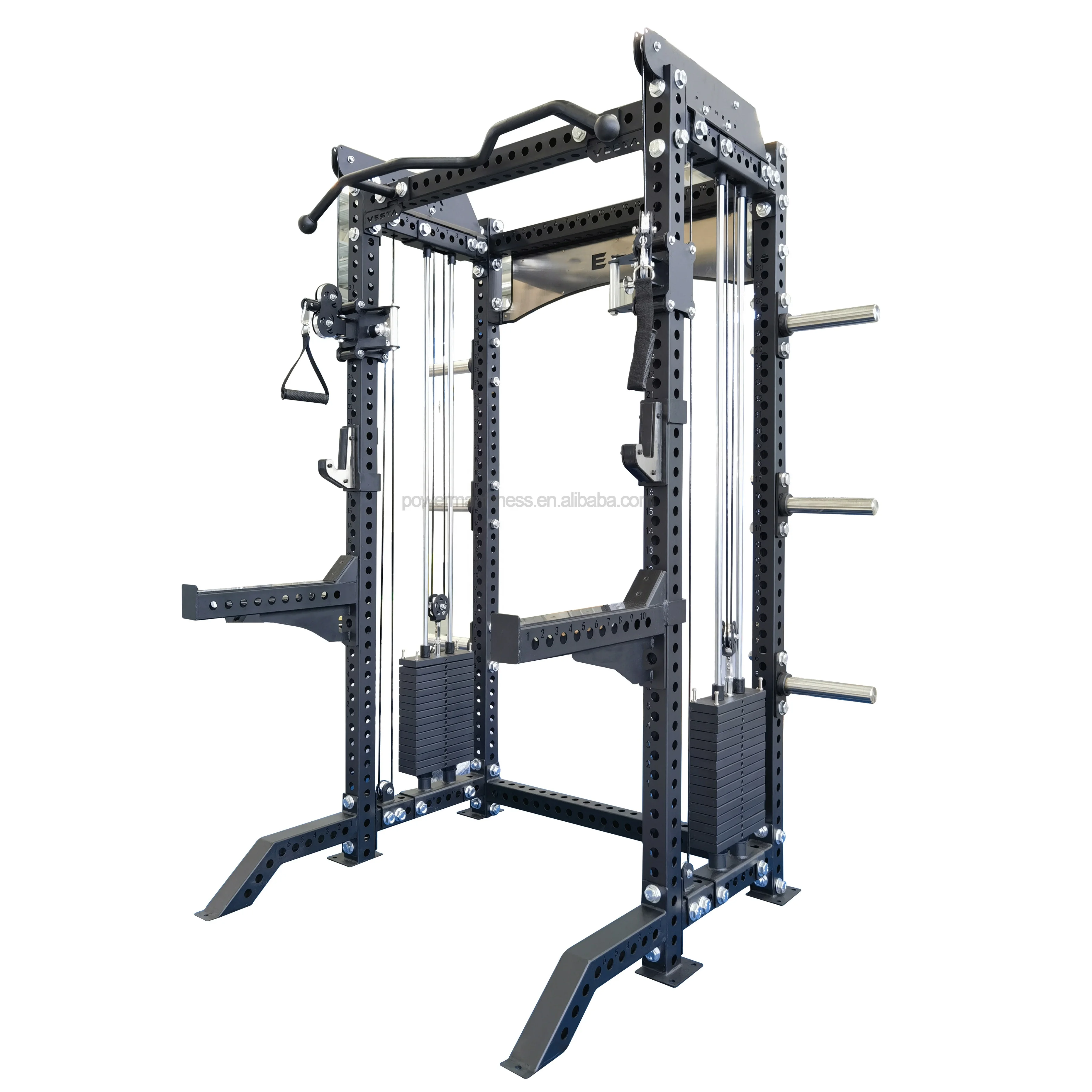 New Professional Fitness Equipment Commercial Multi Station All In One Cable Machine Gym