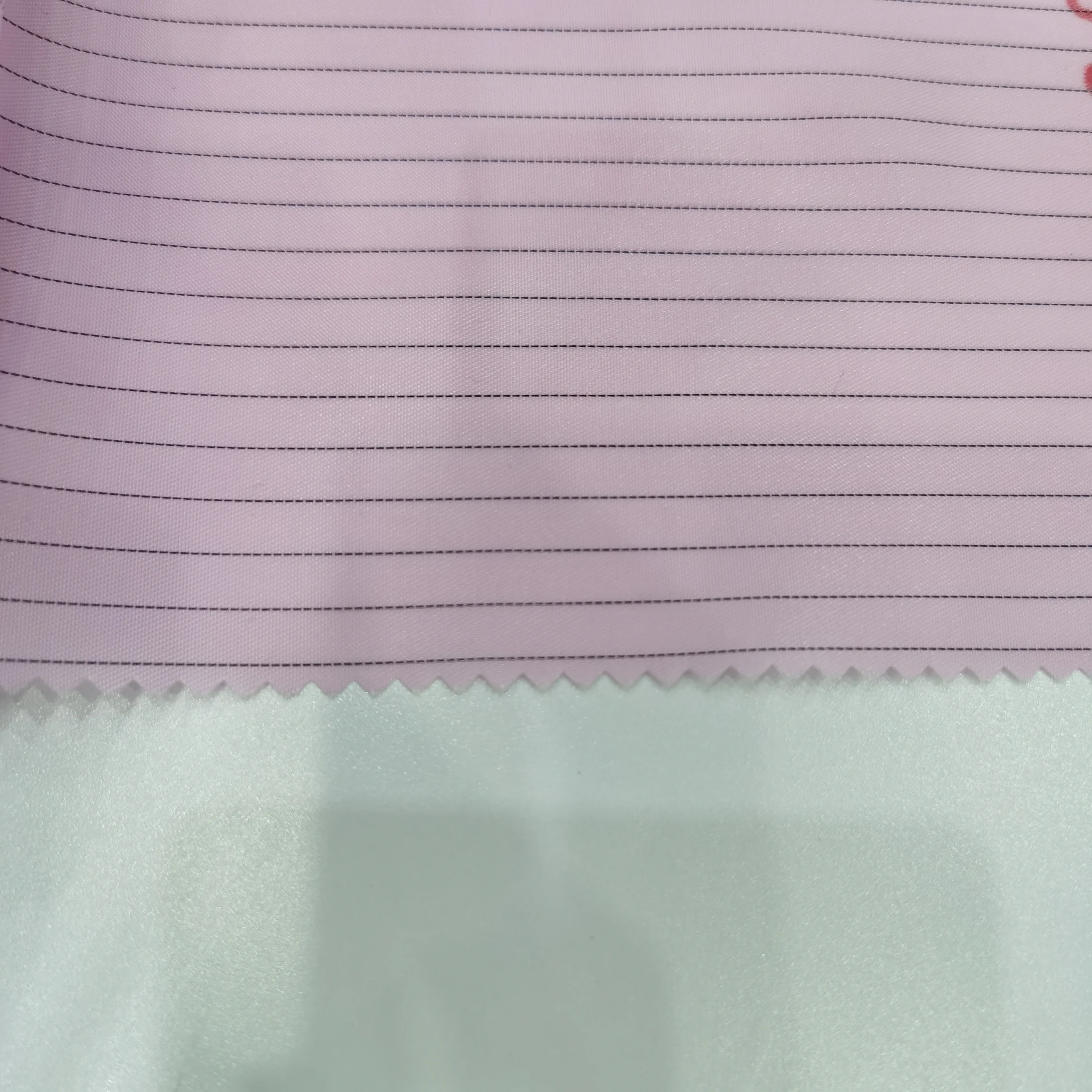 1.7 tripe fabrisc 100% polyester antistatic fabric