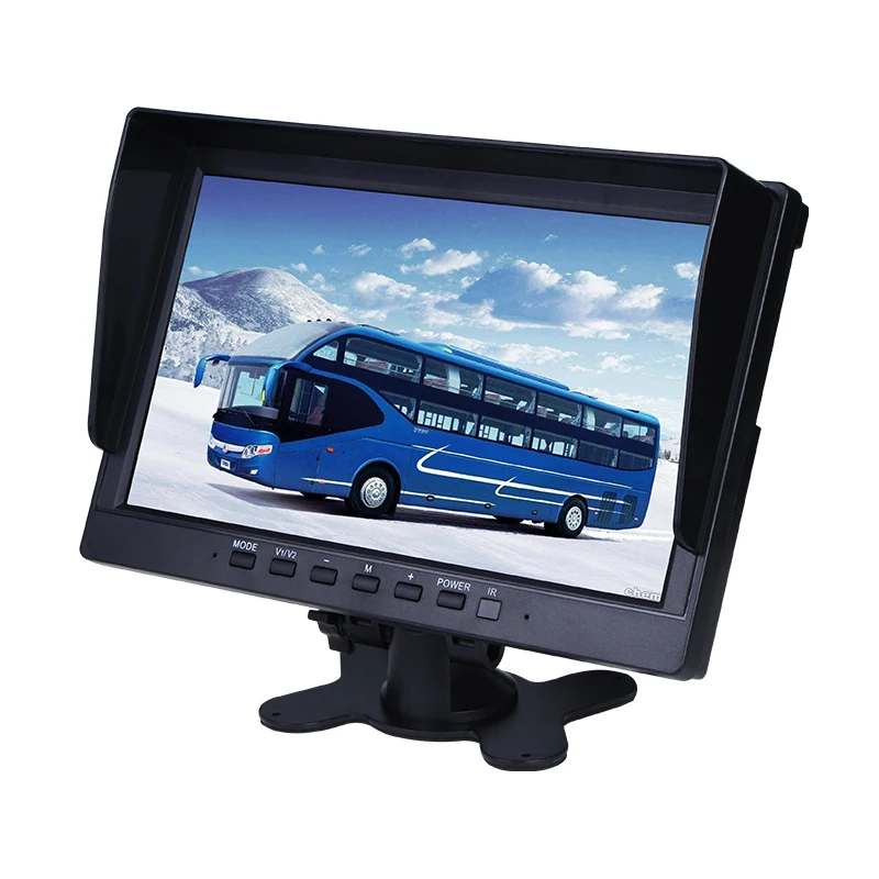 2024 new arrival 10.1inch car monitor dashboard LCD Monitor Rear View Monitor AV Input for bus truck car