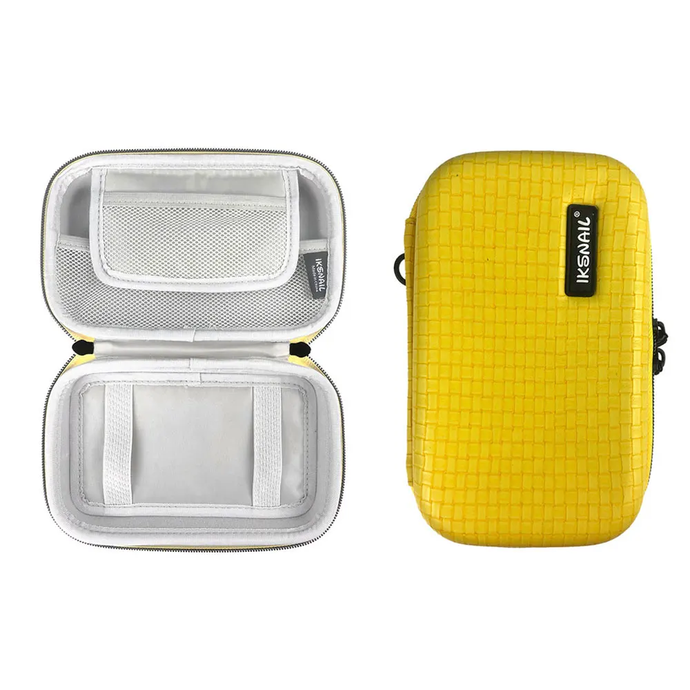 Custom Zipper Travel Carry Cable HDD SD Card Hard Disk Drive Case for Small Electronics