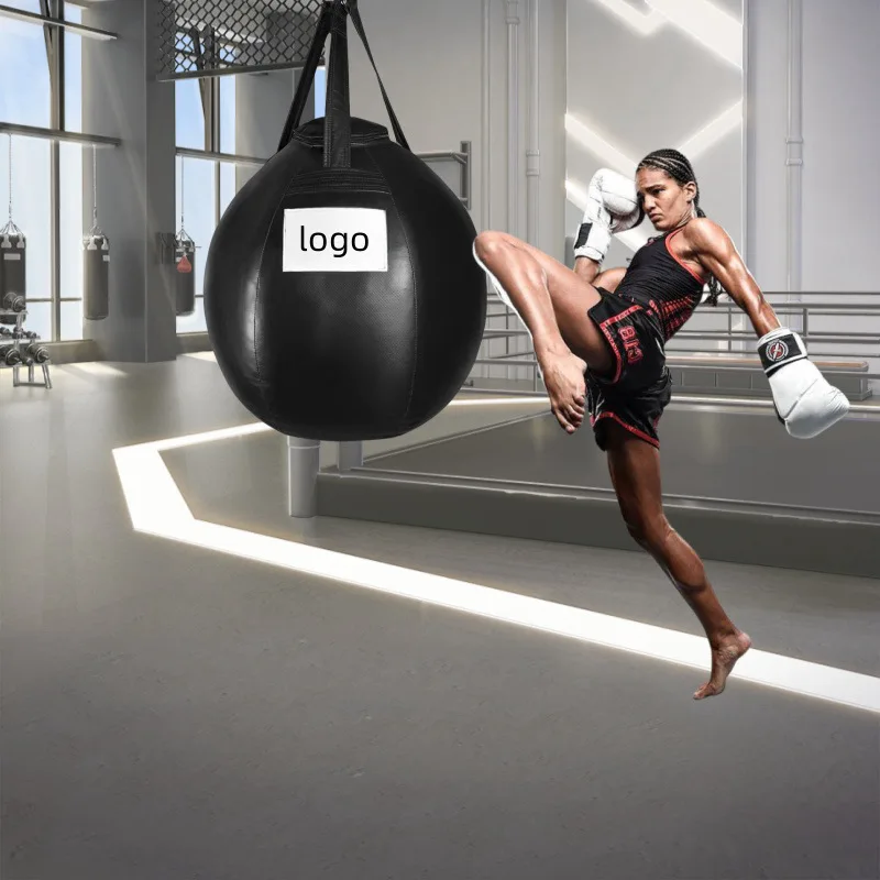 Durable Boxing Arc Sanda Pear shaped Ball Speed Ball Universal Joint Suspension Rotating Combination Set