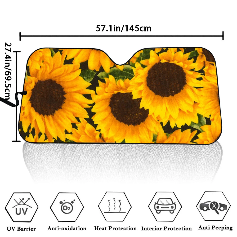 Universal UV Protect Auto Car windshield sunshades for car Custom your own Funny Creative Design Front Car Window Sunshade Visor