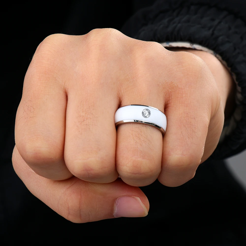 Newest smart ring nfc gold waterproof nfc smart ring for Android with functional couple stainless steel jewelry