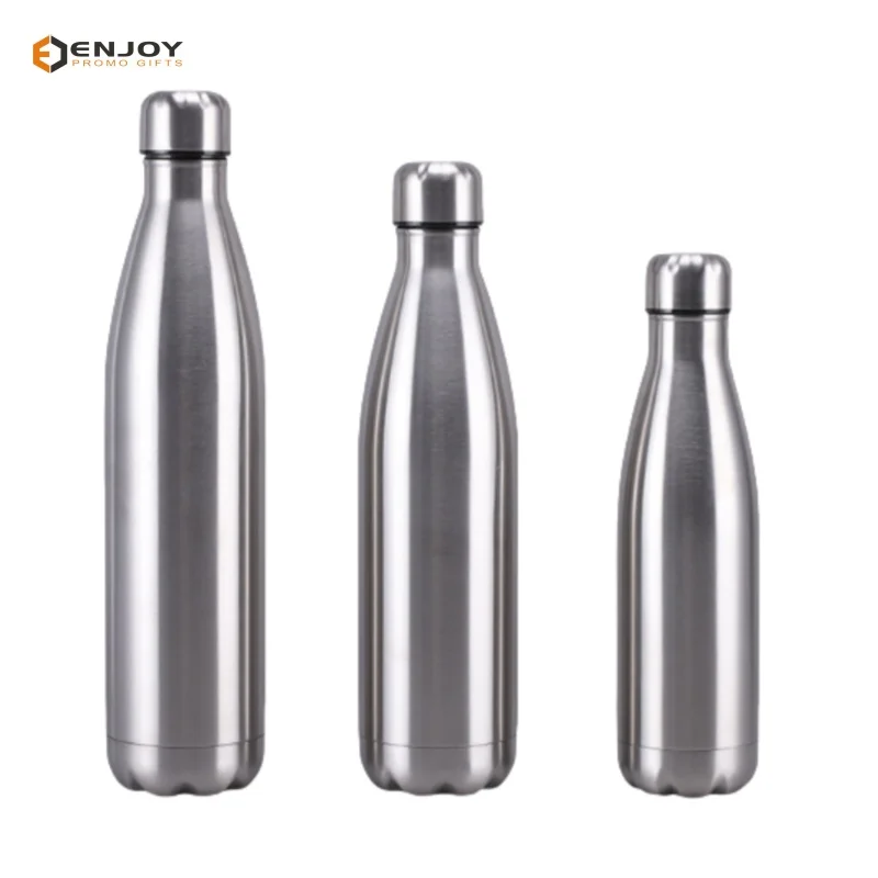 Wholesale hot sale leak-proof cola-shaped environmentally friendly insulated metal stainless steel thermos bowling thermos
